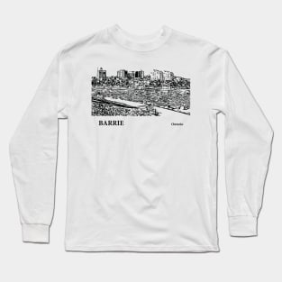 Barrie Ontario Long Sleeve T-Shirt